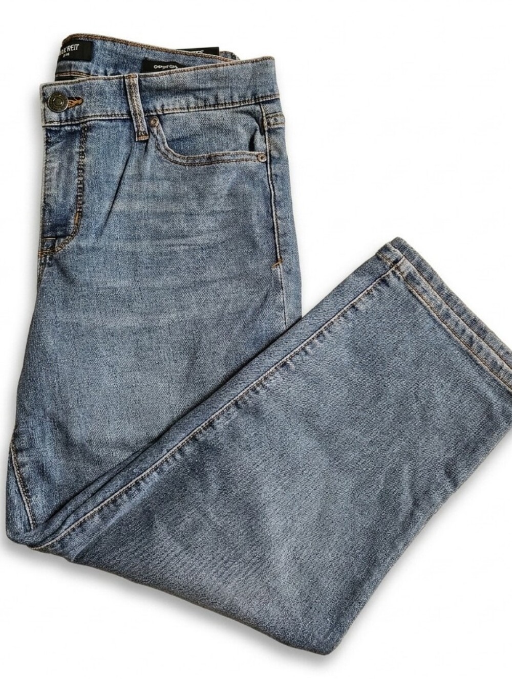 NWT Nine West Chrystie Capri Jeans Size 8 Diana Medium Wash Stretch Denim